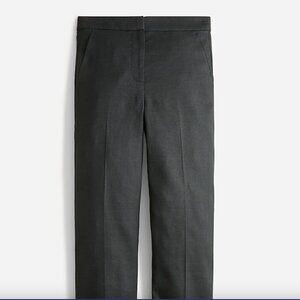 NWOT J Crew Women's Kate Straight-Leg Pant in Stretch Linen Blend